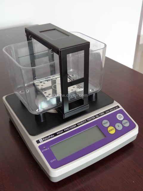 花崗巖/石灰?guī)r/粘土密度測試儀 QL-120Z，萬分之一精度,花崗巖密度測試儀,巖石密度計,石灰?guī)r密度儀,白玉石密度計,水泥密度測試儀