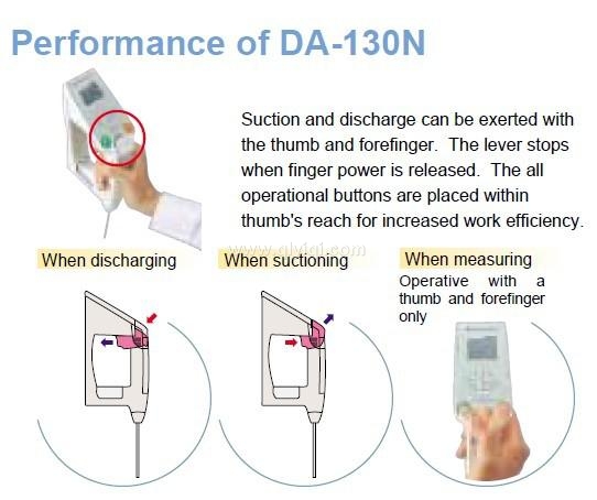 高精度、便攜式比重計DA-130N,液體密度儀，石油密度測試儀，儀器飲料比重儀DA-130N