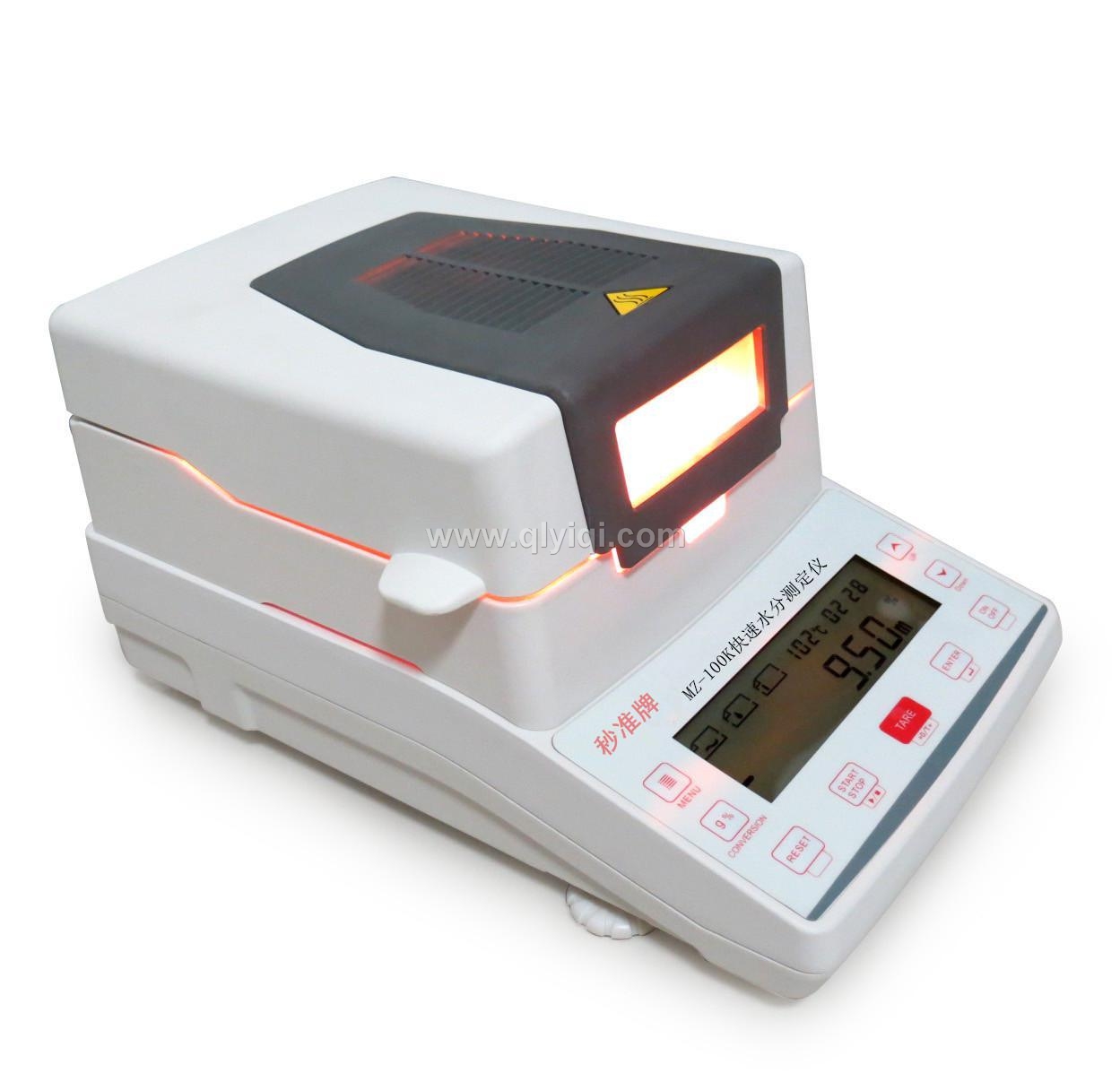 秒準(zhǔn)牌MZ-1105K經(jīng)濟(jì)型鹵素水分測定儀,鹵素水分測定儀、水分計、水分測試儀、密度測試儀