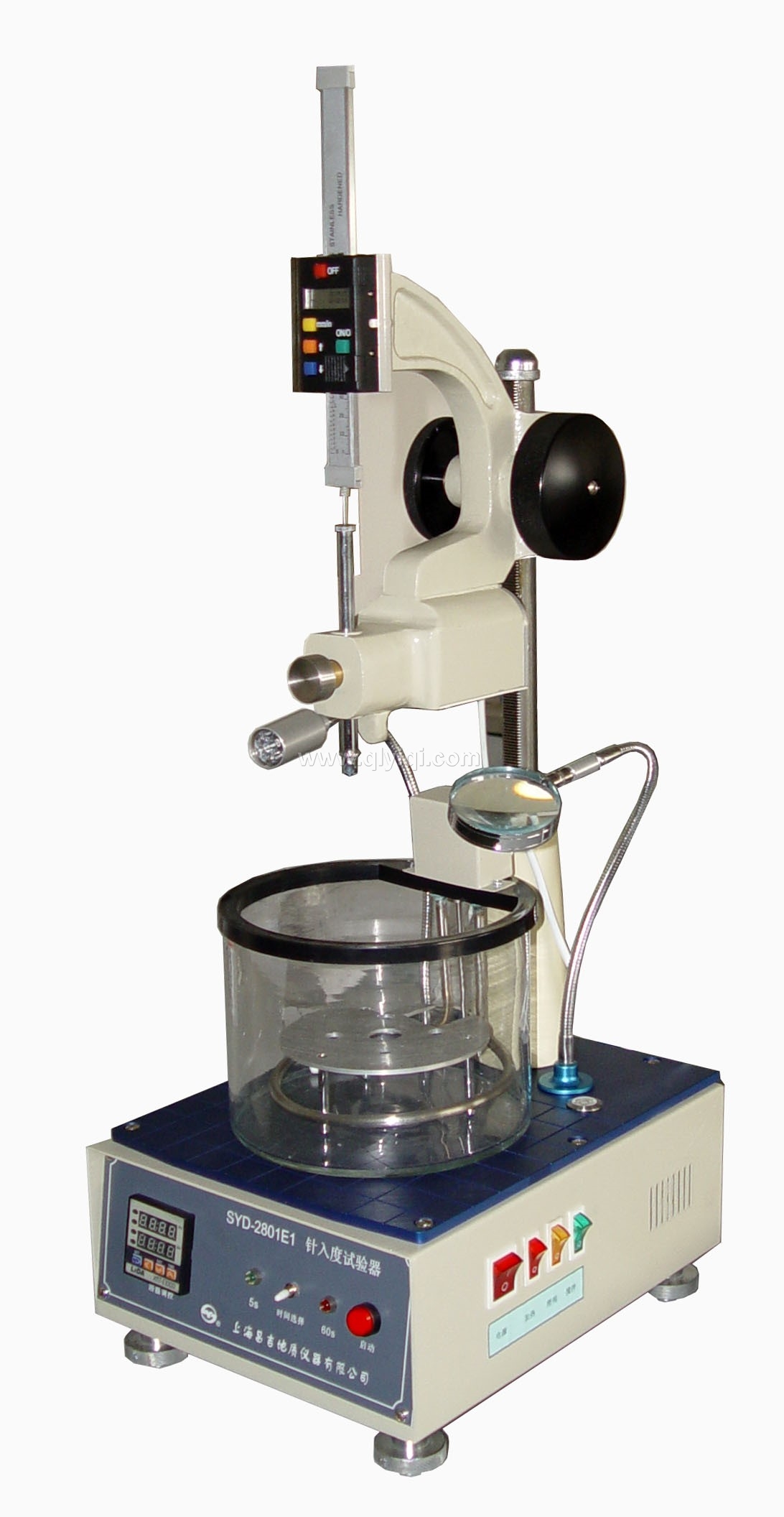 SYD-2801E1型 針入度試驗器  瀝青針入度試驗器  食品原料檢驗器,SYD-2801E1 瀝青針入度試驗器，改性瀝青、石油瀝青針入度試驗器